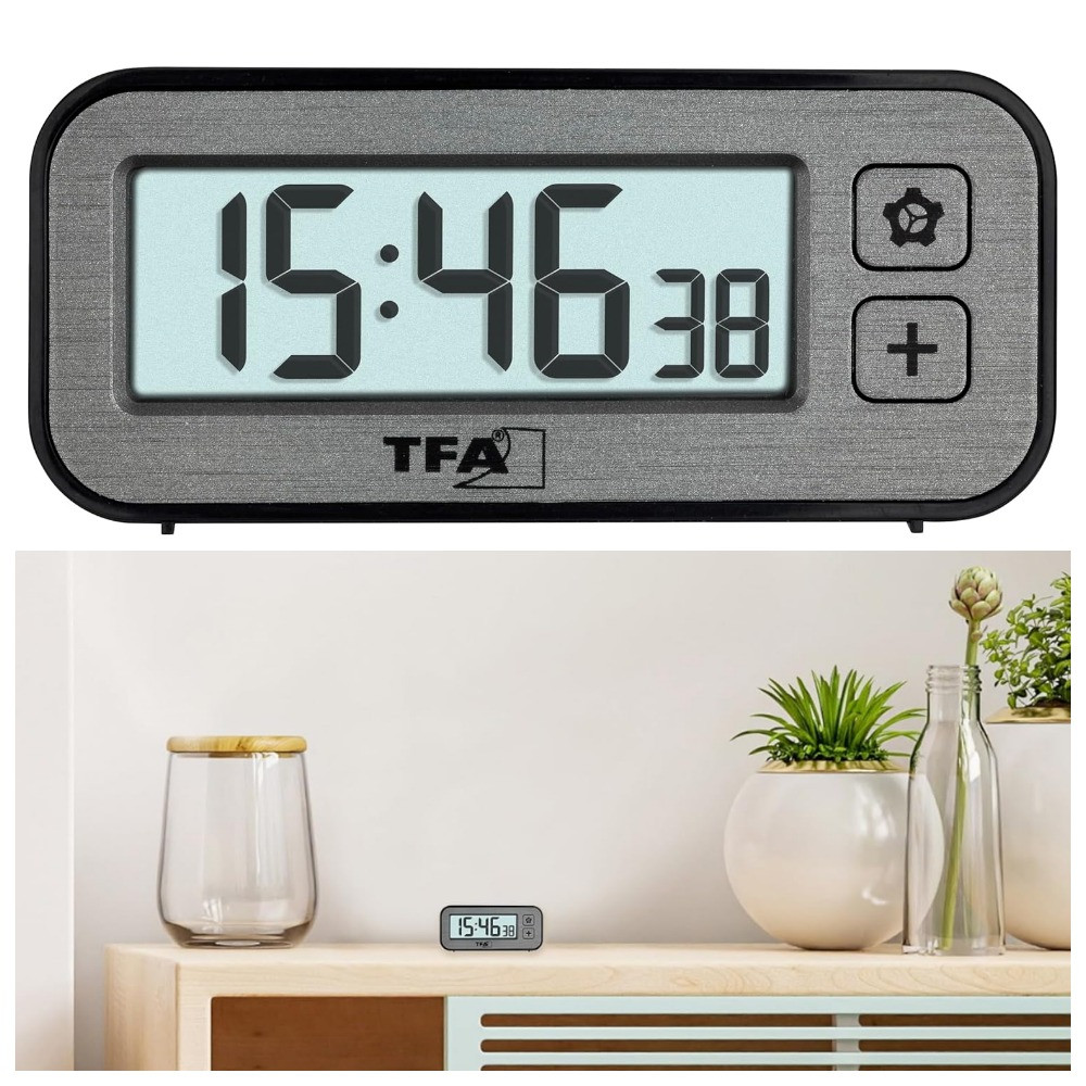 Будильник TFA Mini Switch 60.2039 (Grey)