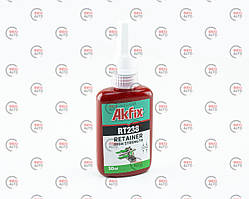 Фіксатор різьби Akfix RT238 Retainer (особливо міцний для циліндричних з"єднань) 50мл.