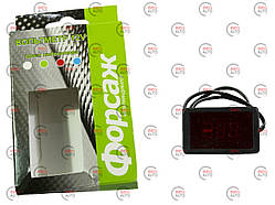 Вольтметр з дисплеєм на скотчі з проводом 12В ФОРСАЖ