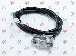 Провід АКБ клема свинець "-" 1м