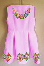 Пошите дитяче плаття під вишивку № 002-ПДП(м.п)