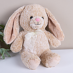 М'яка іграшка Заєць кремовий плюшевий 32 см
