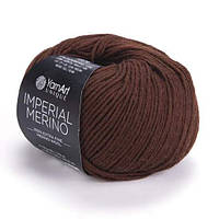 Пряжа Yarn Art Imperial Merino. Колір - 3311 шоколад (за 1 шт)