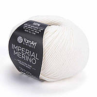 Пряжа Yarn Art Imperial Merino. Колір - 3302 молочний (за 1 шт)