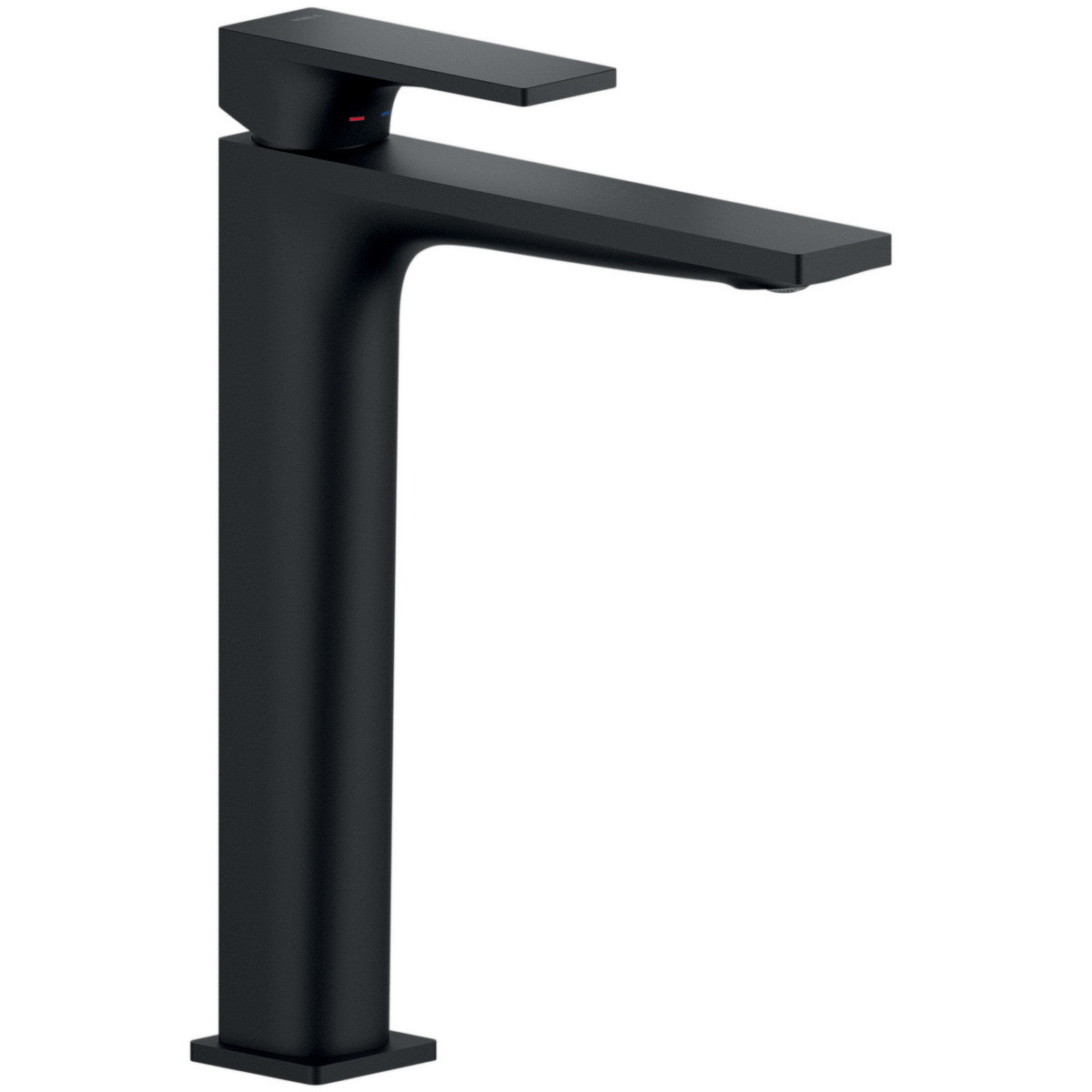 Змішувач для умивальника із високим виливом NOBILI Seven чорний метал SE124128/2BM, фото 1