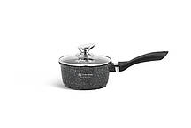 Набір каструль із мармуровим антипригарним покриттям із 9 предметів Edenberg, фото 4