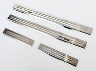 Захисні накладки на пороги "Special Edition" для Volswagen Tiguan Allspace 2017-2024 /нерж.сталь/