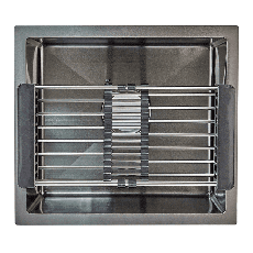 Мойка Zerix ZH4843B-215 (3.0/1.0) PVD-Black с сушилкой для посуды (ZM5555)