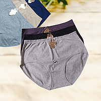 Трусики жіночі бавовняні високі 1 шт Розміри 4XL 5XL 6XL
