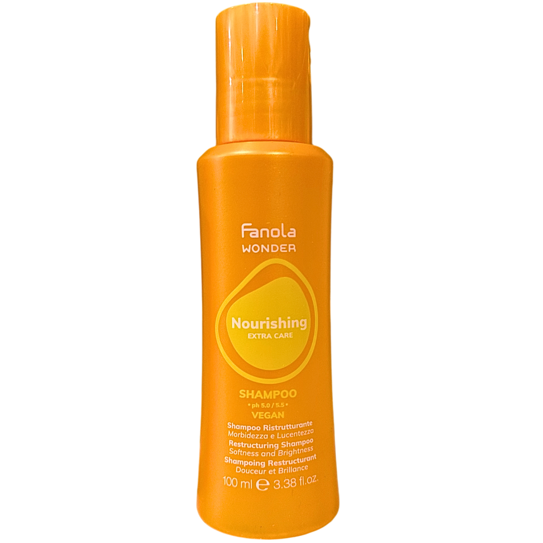 Шампунь для інтенсивного зволоження волосся Fanola Wonder Nourishing 100 мл, фото 1