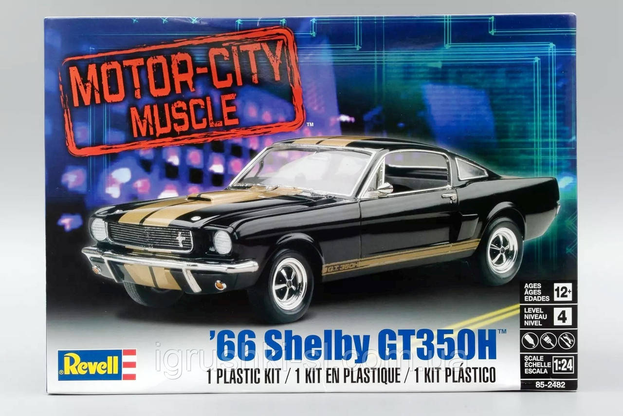 Збірна модель (1:24) Автомобіль 1966 року Shelby GT350H