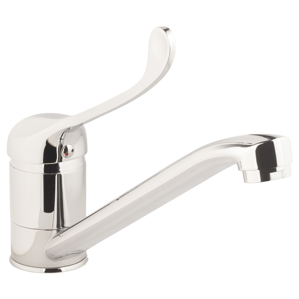 Змішувач для умивальника ліктьовий AQUATICA s12 хром метал 9712140, фото 1