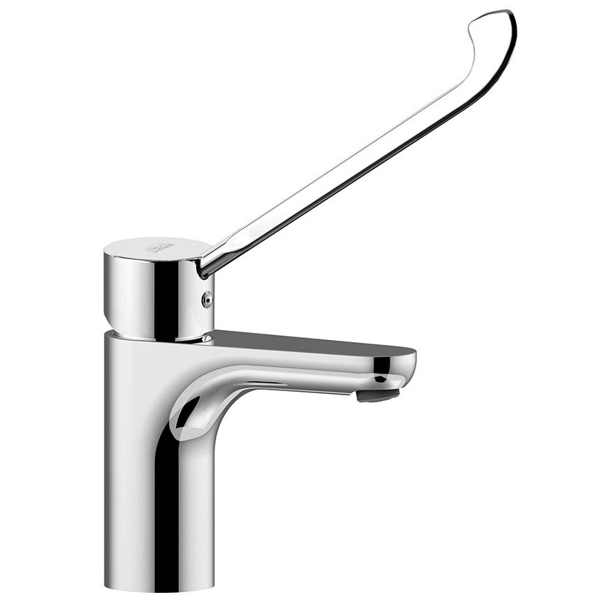 Змішувач для умивальника ліктьовий PAFFONI Green хром латунь GR301CR, фото 1