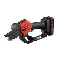 Міні-пилка ланцюгова акумуляторна 20 В шина 10 см STORM INTERTOOL WT-9109, фото 6