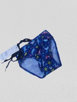 Шорты-плавки детские Fuba 6034 электрик(В НАЛИЧИИ ТОЛЬКО 28 30 32 34 36 УКР р-ры), фото 1