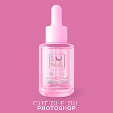 Суха олія для нігтів та кутикули LUNAMoon Cuticle Oil Photoshop (з ароматом полуниці та вершків), 30 мл.