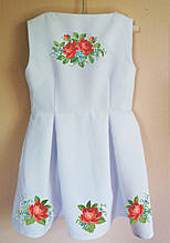 Пошите дитяче плаття під вишивку № 007-ПДП(м.п)
