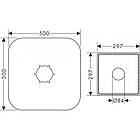 Ущільнювальна манжета для підлогового змішувача HANSGROHE AXOR 96441000, фото 2