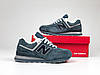 Жіночі зимові кросівки New Balance 574 winter Grey Нью баланс сірі теплі з хутром замша зима, фото 2