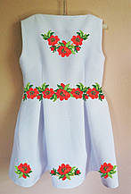 Пошите дитяче плаття під вишивку № 011-ПДП(м.п)