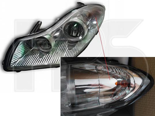 Фара передня ЗАЗ FORZA 09-16