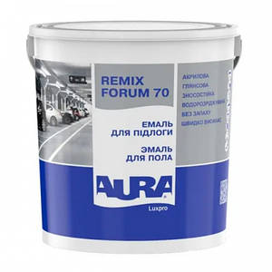 Емаль AURA Luxpro Remix Forum 70 TR акрилова водорозріджувана для підлоги, 0,7 л
