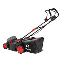 Газонокосарка акумуляторна з безщітковим двигуном 40 В (2х20В) 3500 об/хв без ЗУ та АКБ INTERTOOL WT-9216