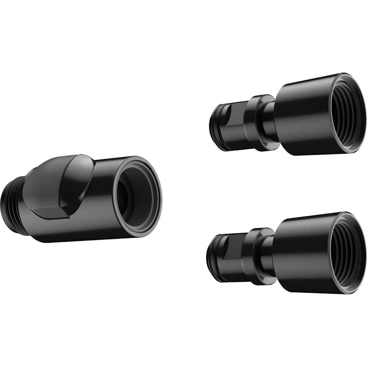 Адаптер для швидкої зміни лійок ручного душу HANSGROHE DN15 28346000 Black, фото 1