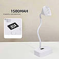 Лампа Led 6 для сушіння гель лаку (верхніх форм, гелевих тіпс, декору) на акумуляторі 1500mAh, 27 Вт., фото 2