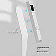 UV/LED лампа Led 7 для сушіння нігтів, верхніх форм, декору - на акумуляторі та магнітній підставці (срібна), фото 3