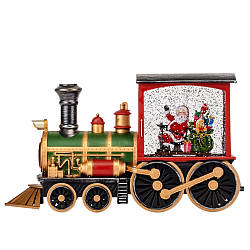 Новорічний ліхтар "Різдвяний потяг", 17 см 9152-004