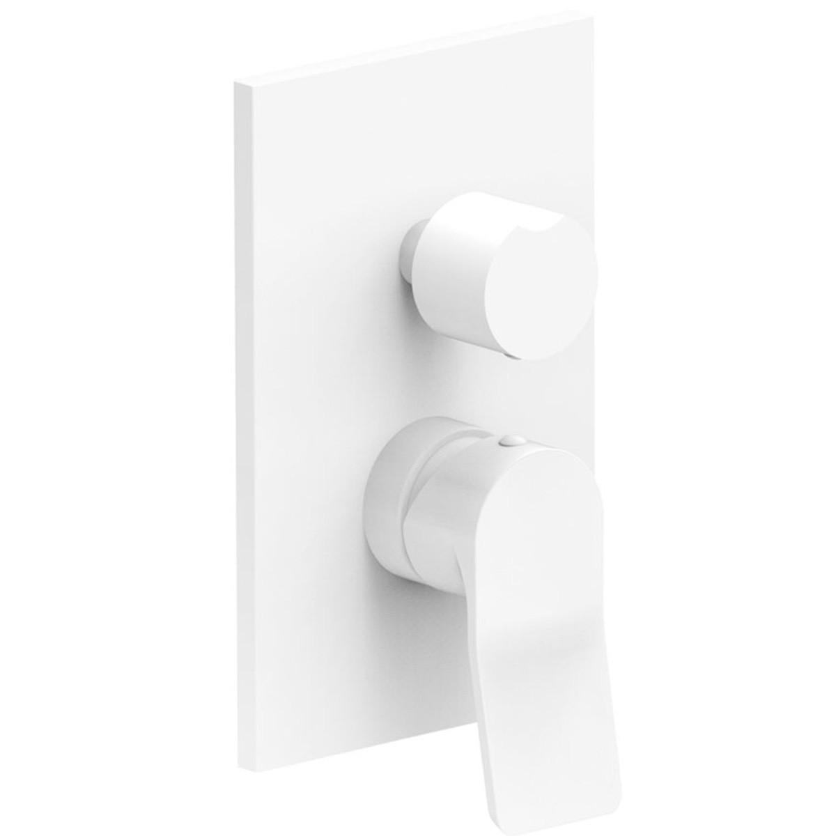 TI019BO/M  Змішувач для ванни на 3 споживачі, білий матовий (1 сорт)