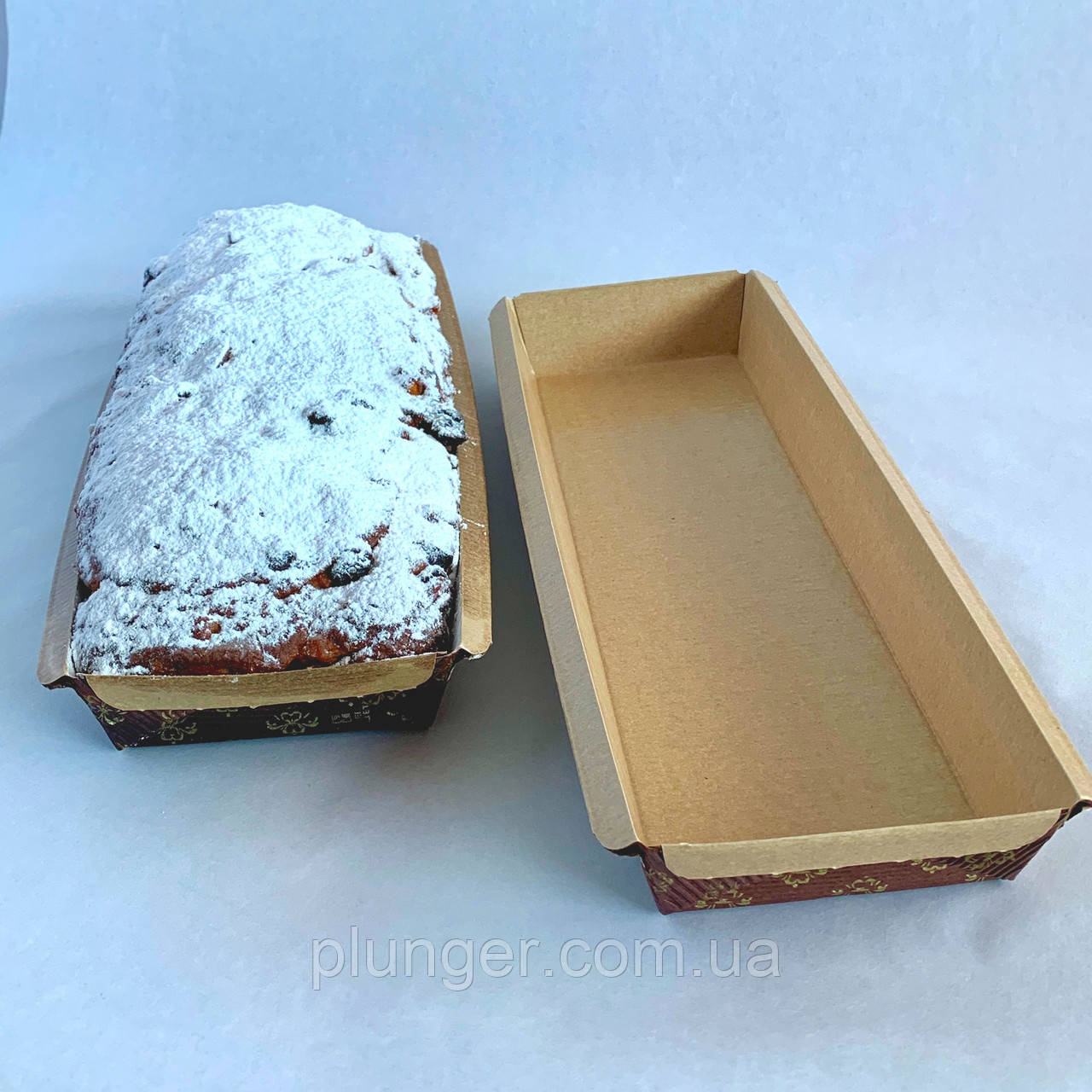 Форма для кекса, штолена паперова щільна прямокутна (265х75х35мм), фото 1