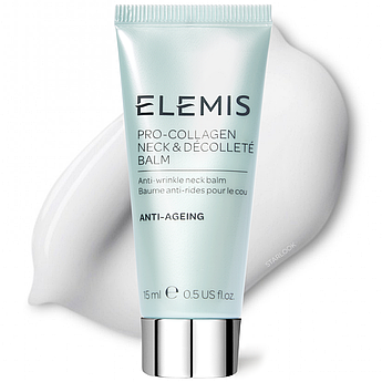 Ліфтинг-бальзам для шиї та декольте  Elemis Pro-Collagen Neck & Décolleté Balm 15 мл