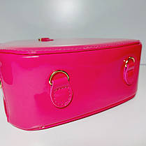 Дитяча лакова велика сумочка-рюкзак, фото 4