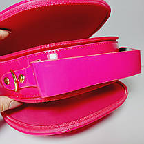 Дитяча лакова велика сумочка-рюкзак, фото 5