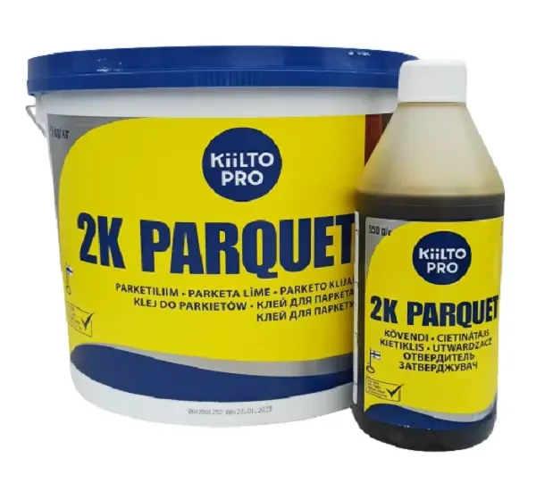 Клей для паркету Kiilto 2K Parquet для примхливих порід деревини 5,55 кг (5 кг + 0,55 кг)