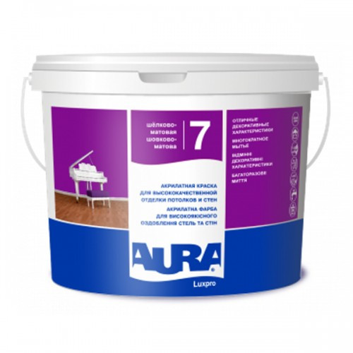 Фарба AURA Luxpro 7 TR акрилатна дисперсійна, 2,25 л