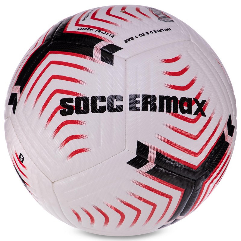 М'яч футбольний HYBRID SOCCERMAX FIFA гібридний FB-3114