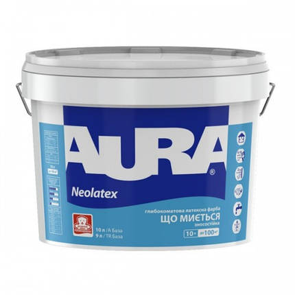Фарба AURA Neolatex глибокоматова латексна, 10 л, фото 1