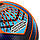 М'яч футбольний HYBRID SOCCERMAX STAR гібридний FB-6041 помаранчевий-синій, фото 5