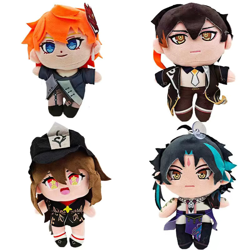 Дитяча м'яка аніме іграшка на присосці Геншин Імпакт Genshin Impact в асортименті 22 см F, фото 1