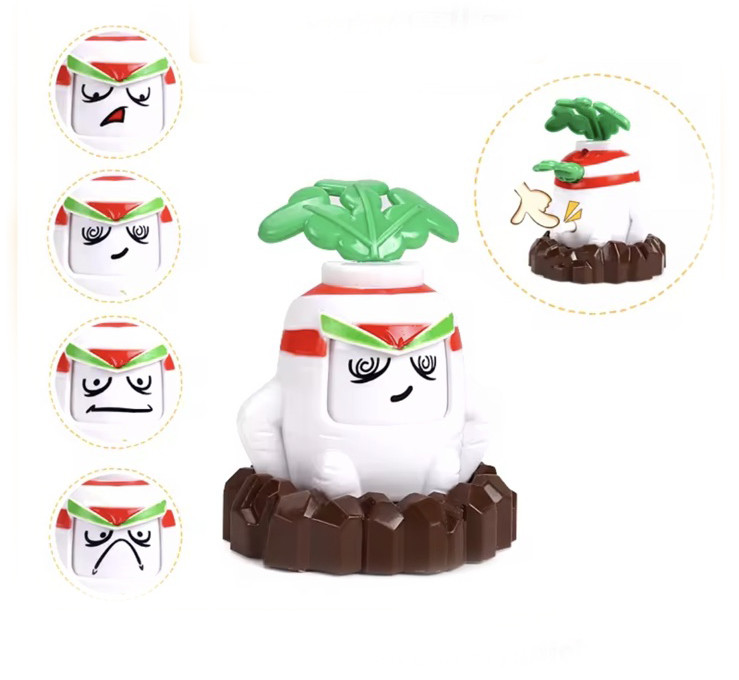 Іграшка Білий Редис Рослини проти Зомбі 8 см (01124)