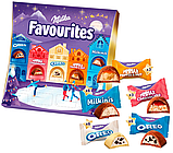 Різдвяний адвент-календар із шоколадними цукерками Milka Favourites 206 г, фото 2