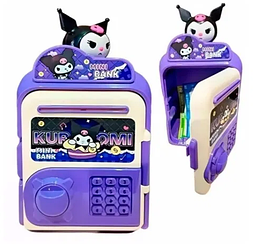 Скарбничка сейф дитяча з кодовим замком Куромі Mini bank Kuromi F