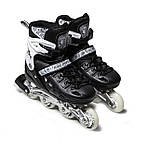 Ролики Scale Sports Black LF 905, розмір 34-37, фото 4