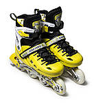 Ролики Scale Sports Yellow LF 905, розмір 29-33, фото 4