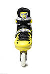 Ролики Scale Sports Yellow LF 905, розмір 29-33, фото 6
