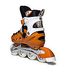 Ролики Scale Sports. Orange LF 905, розмір 34-37, фото 5