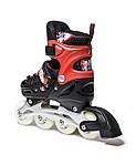 Ролики Scale Sports Red LF 905, розмір 38-42, фото 4
